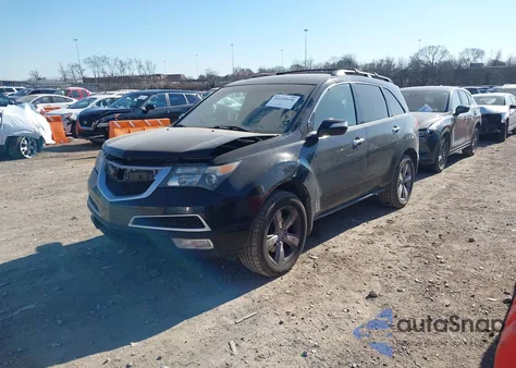 2011 Acura Mdx Technology Package из США, поврежденный, VIN 2HNYD2H62BH545914